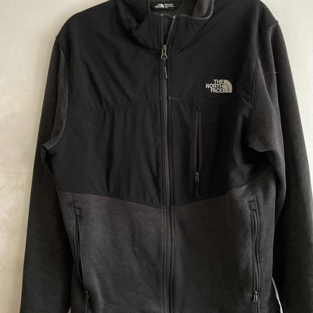 The North Face Men's Black and Dark Gray Performance Jacket